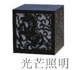 陜西景觀雕塑柱頭燈